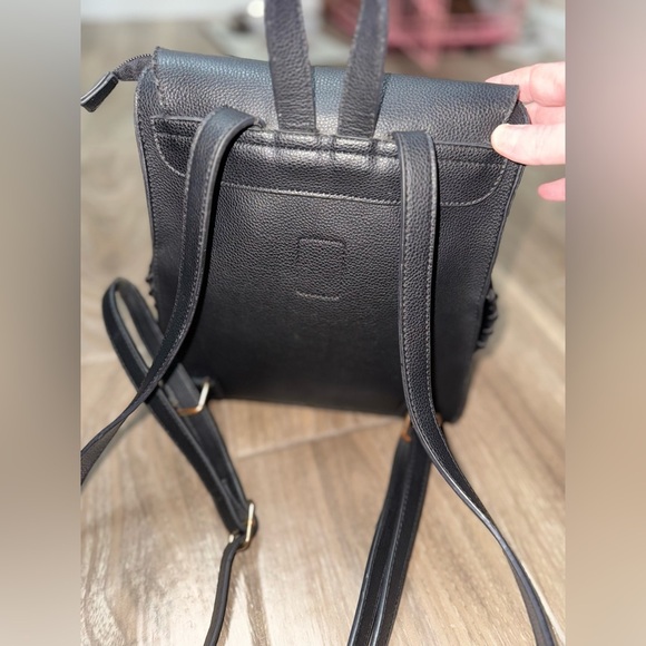 "Blake Mini Backpack Purse in Black" by Foley + Corinna. - Picture 7 of 14